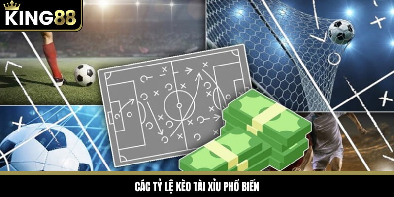 Có nhiều mốc tài xỉu khác nhau được đưa ra bởi nhà cái